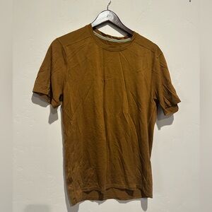 Smartwool Men's Tan Short Sleeve Tee
